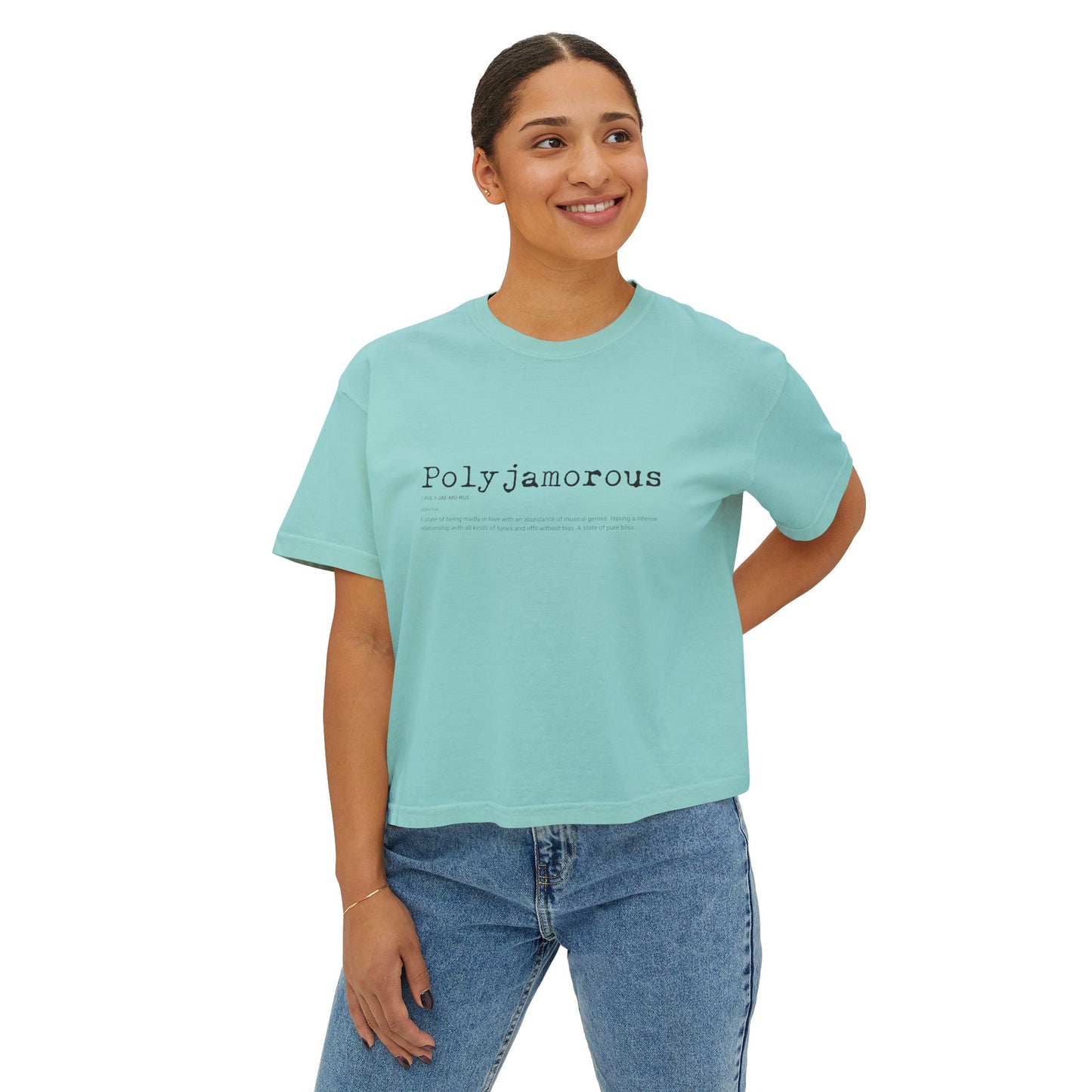 Polyjamorous Boxy Crop