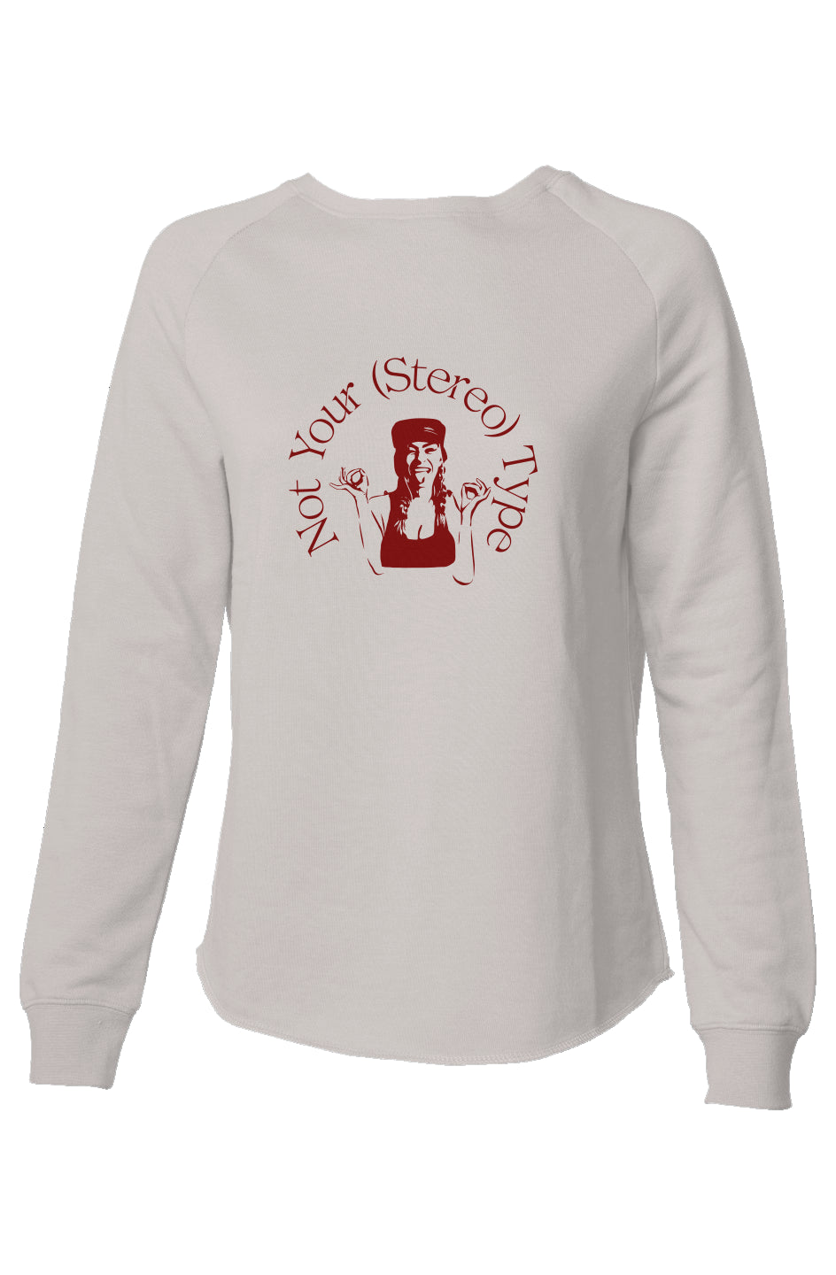 (Stereo)type White Sweatshirt