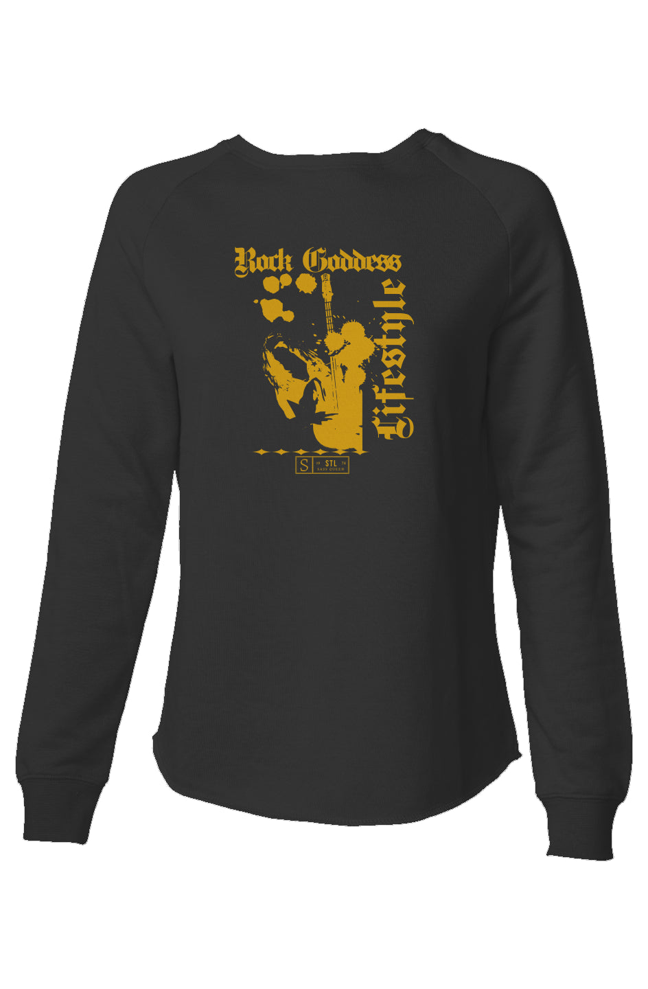 Rock Goddess Black Sweatshirt