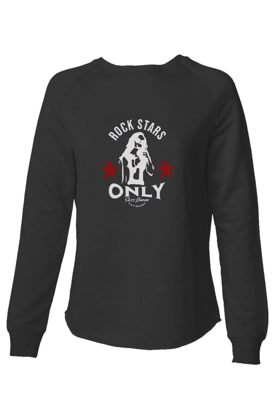 Rock Stars Only Black Sweatshirt