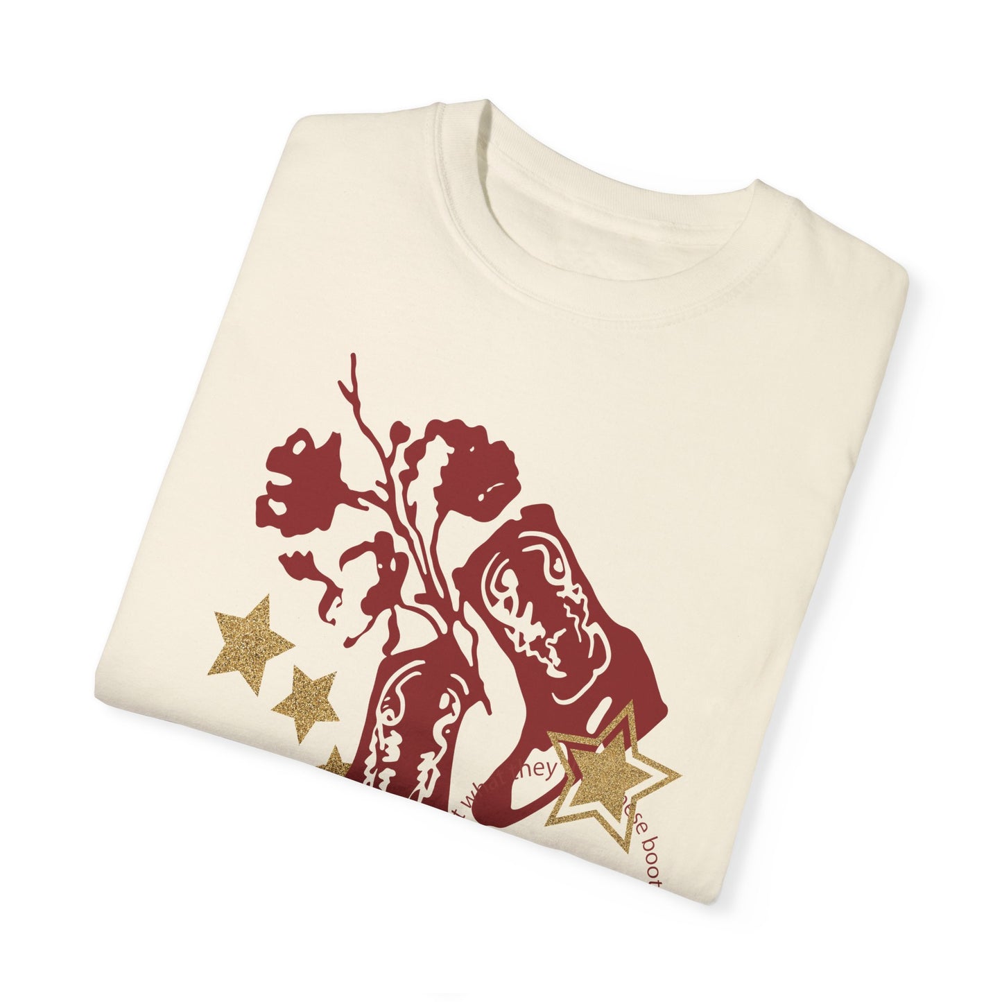 Red Boots Summer Boxy Tee