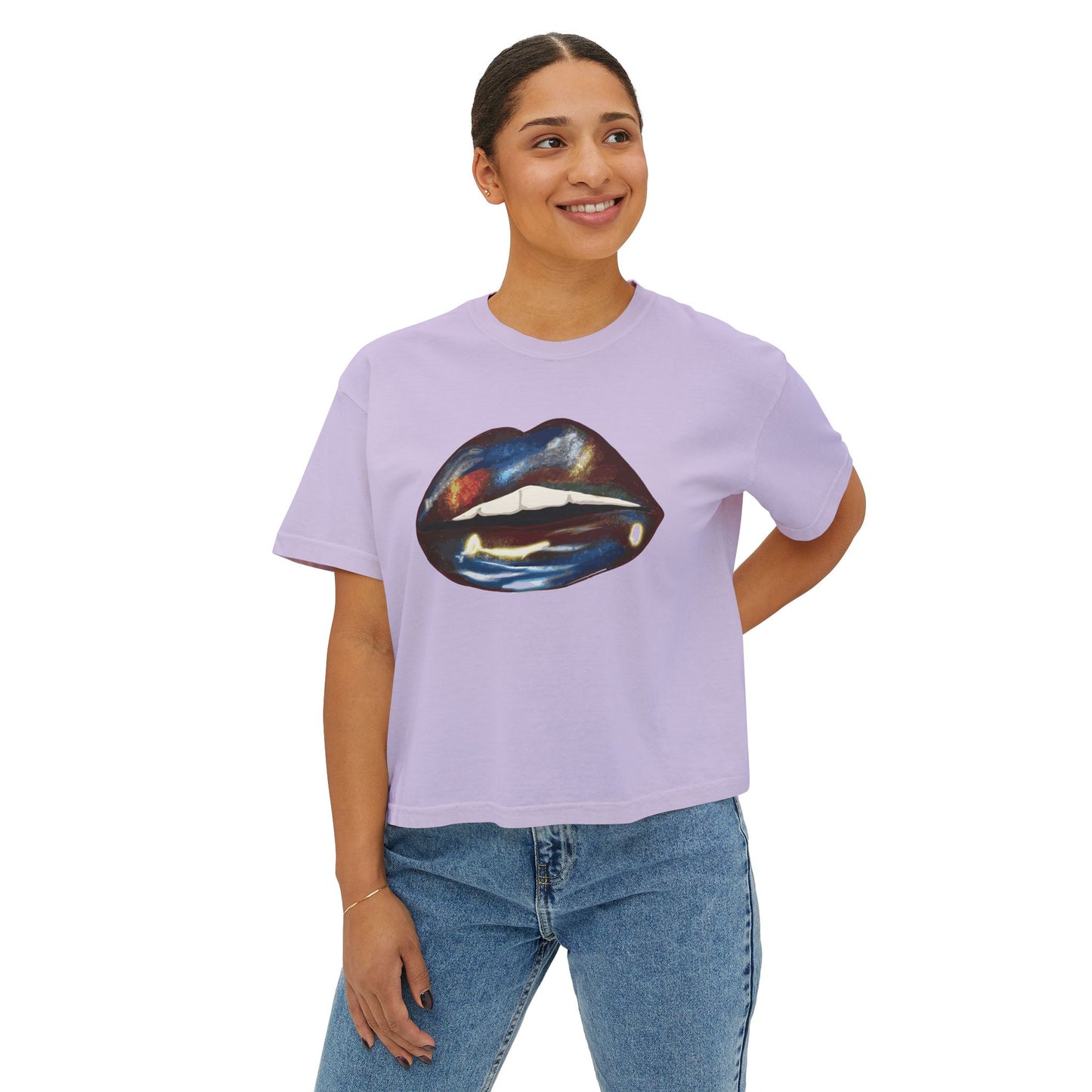 Candy Kiss Boxy Crop