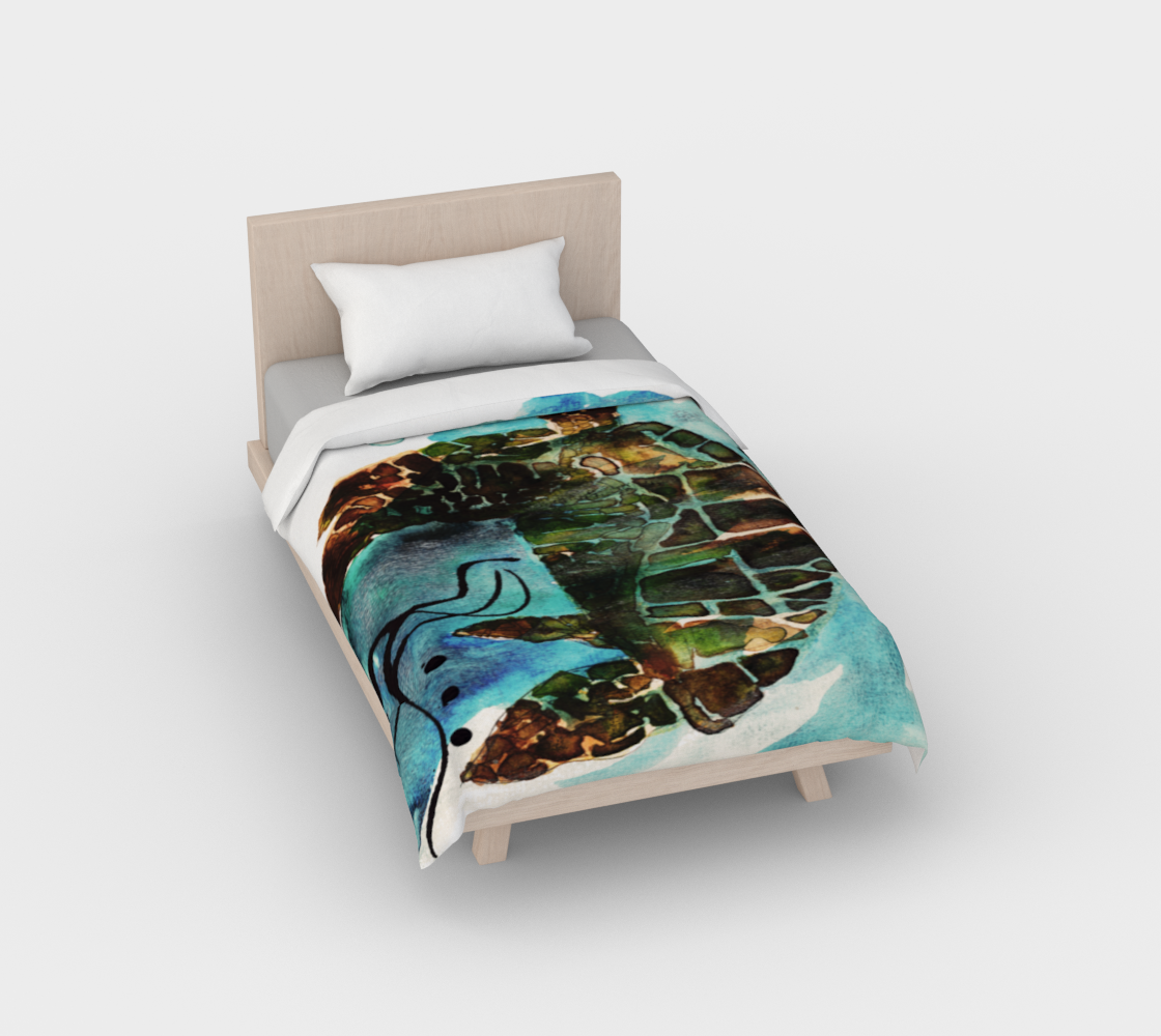 Saltwater Man Duvet Cover