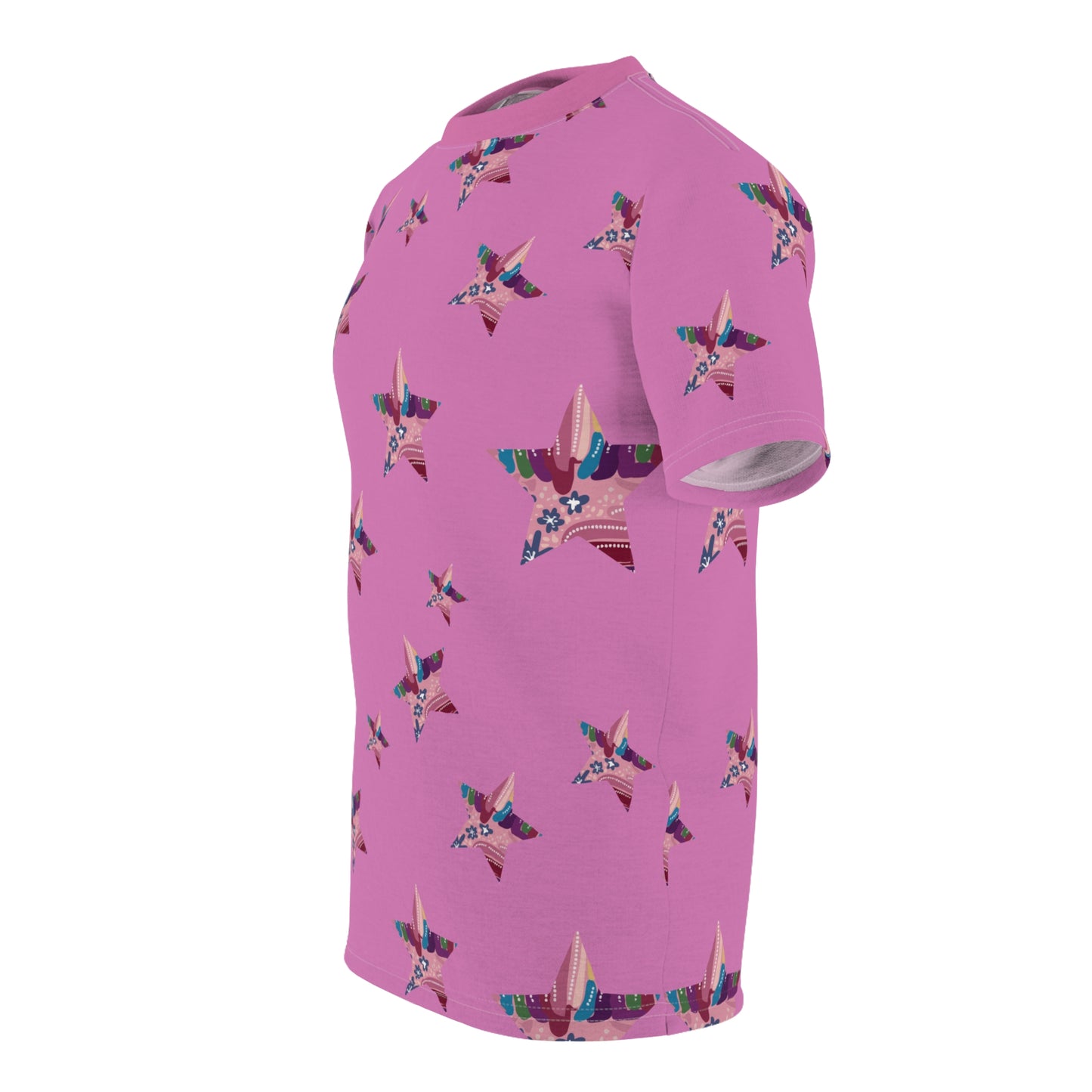 Star Gazer Unisex Tee (Bubblegum)