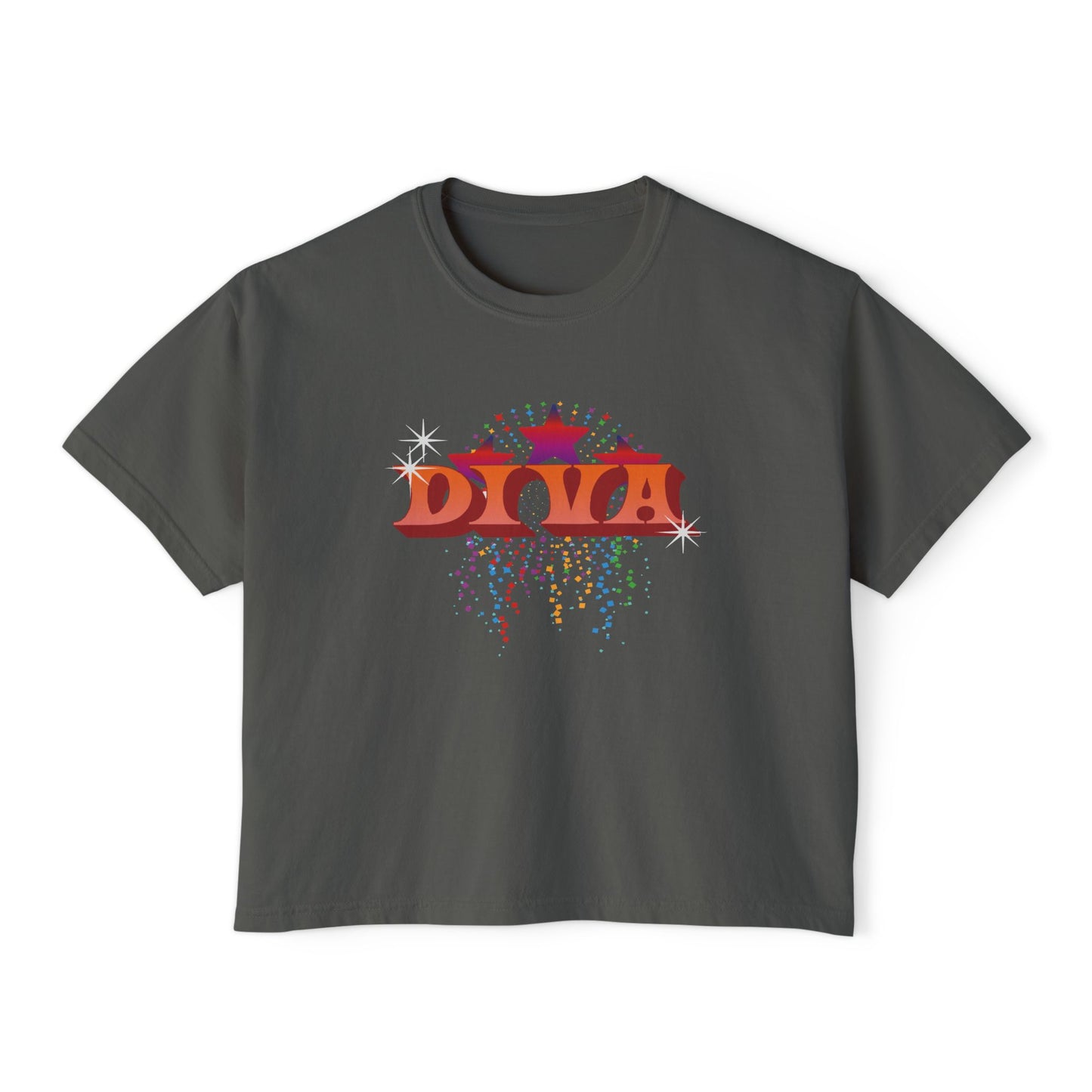 Diva Boxy Crop