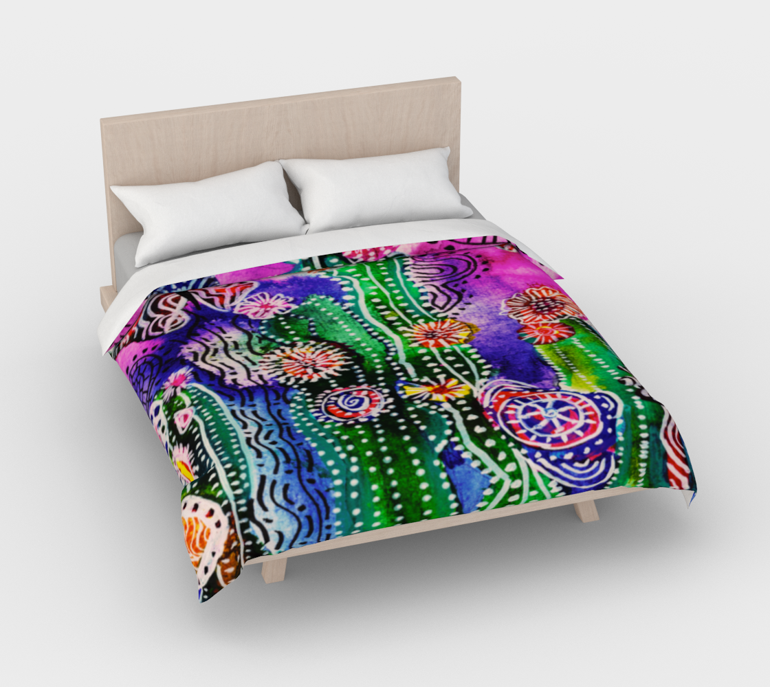 Cactus Grove Duvet Cover