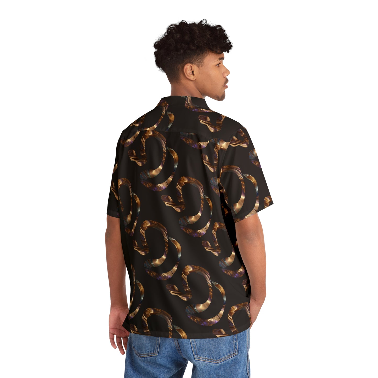 Bronze God Men's Shirt (Charcoal)