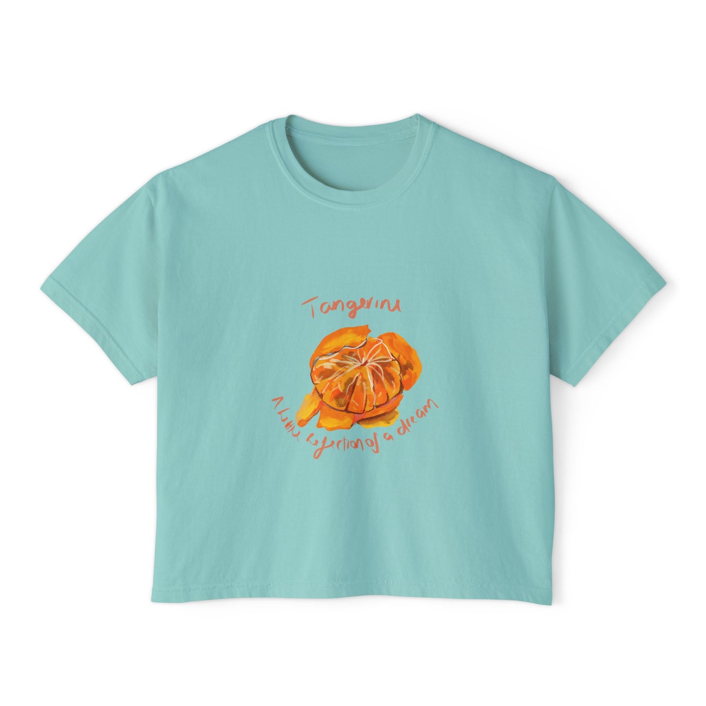 Tangerine Boxy Crop