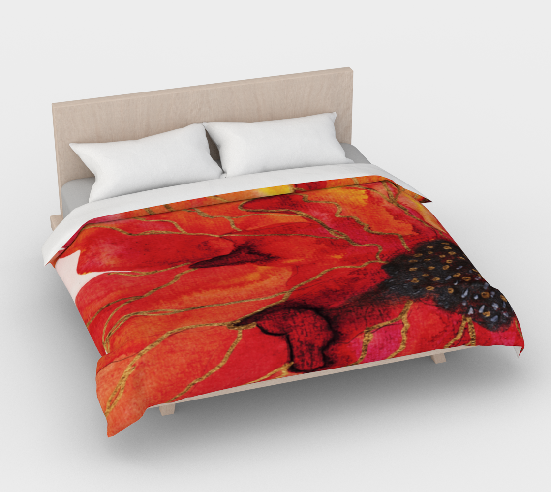 Burnt Duvet Cover
