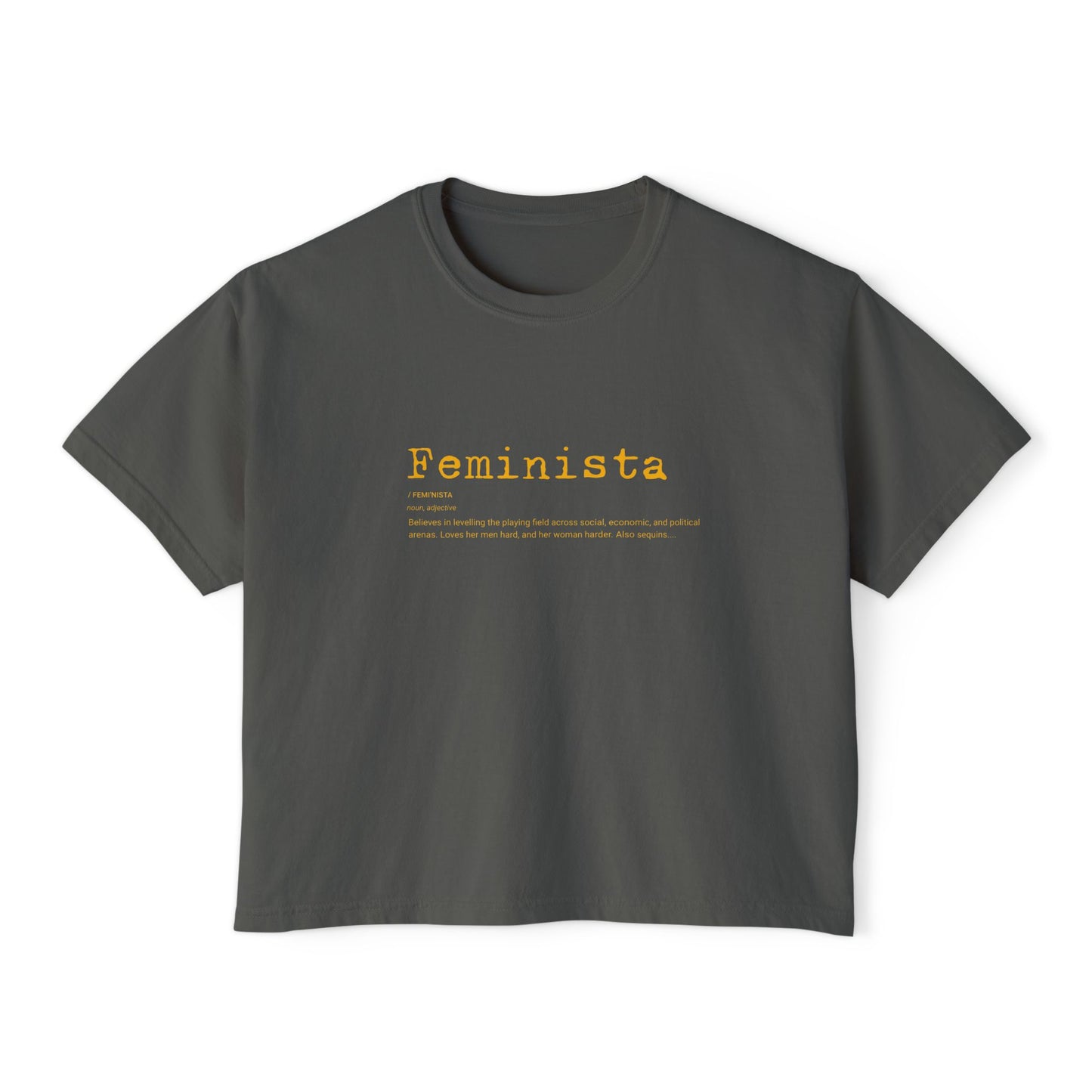 Feminista Boxy Crop