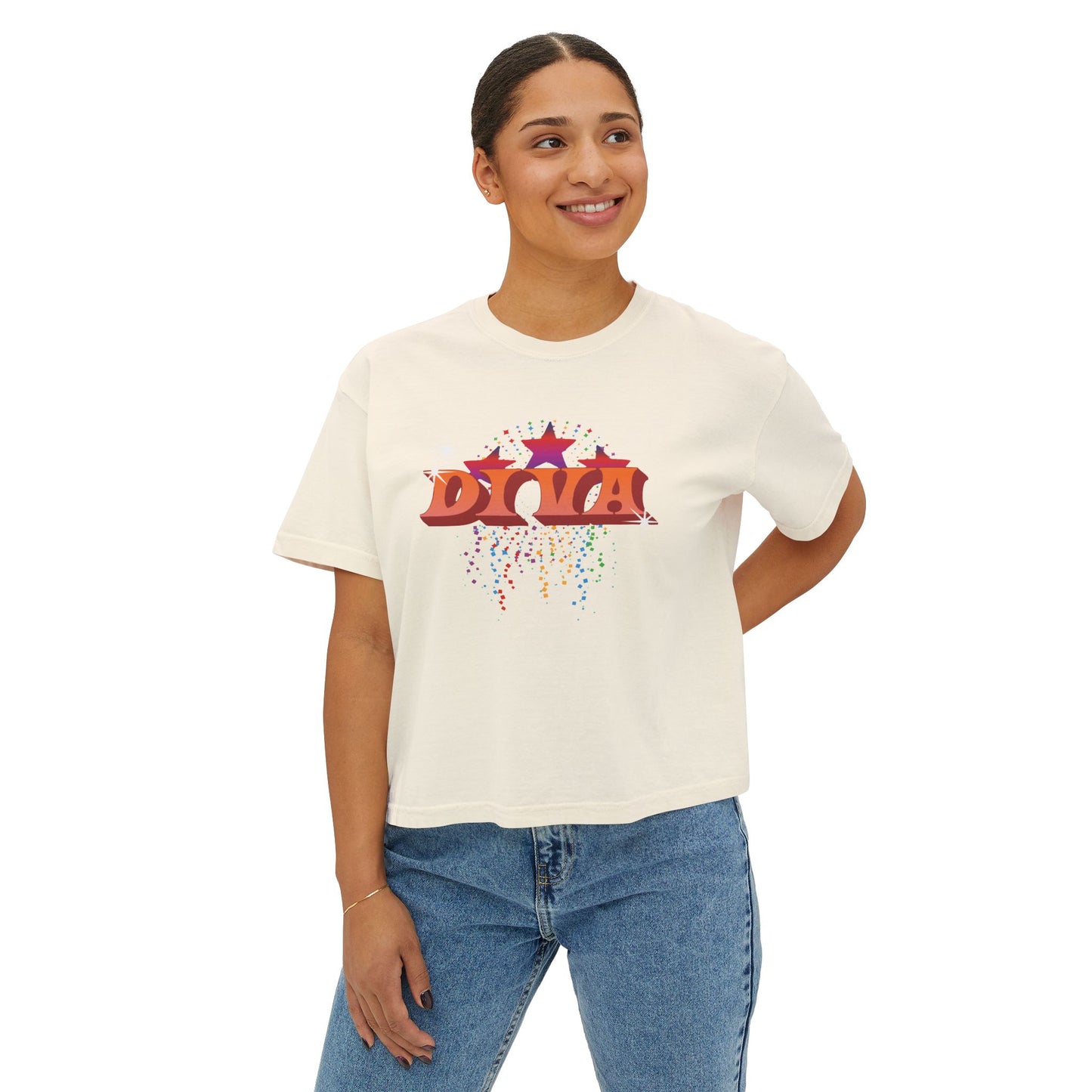 Diva Boxy Crop