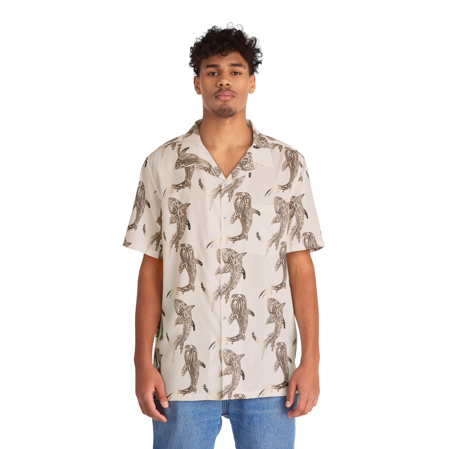 Bronze Whaler Men's Shirt (Wheat)