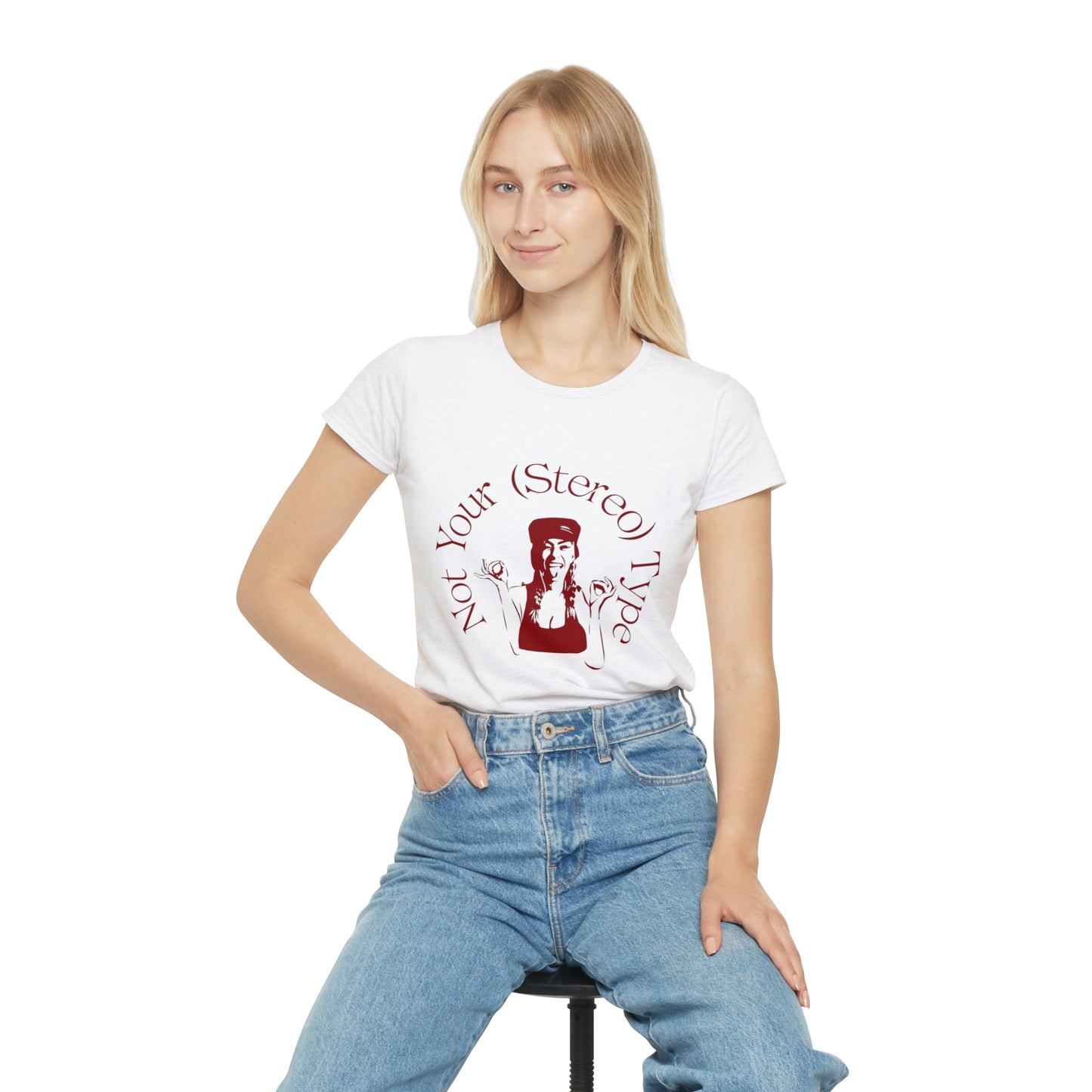 Not Your (Stereo)type Iconic T-Shirt (White)