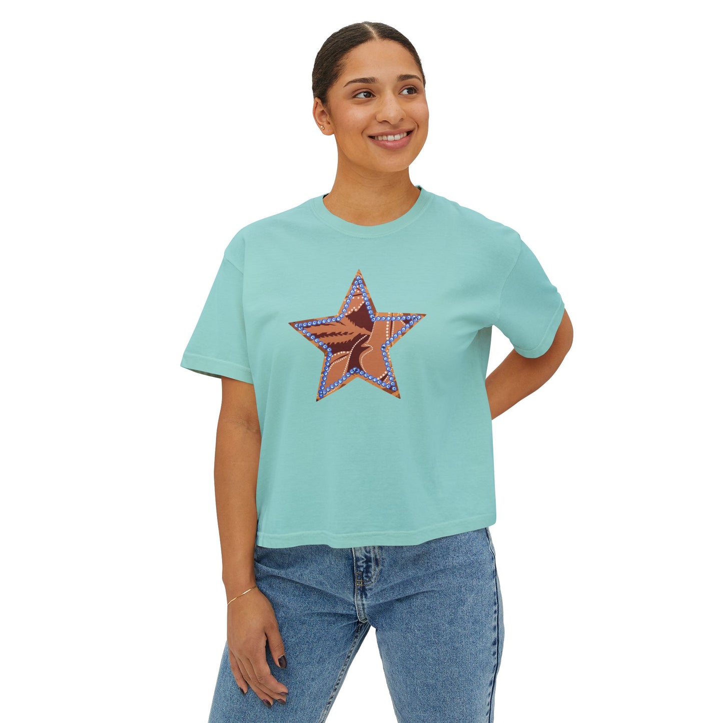 Born This Way Boxy Crop Tee