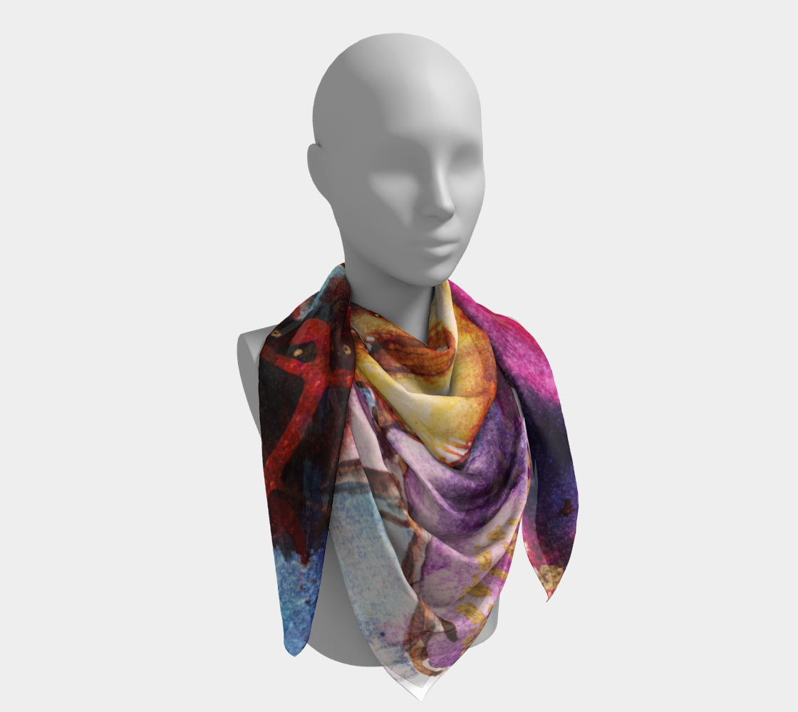 Hey Jude Art Print Scarf