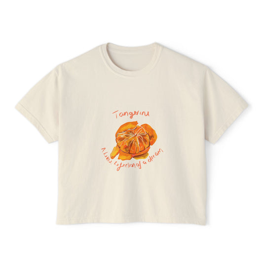 Tangerine Boxy Crop