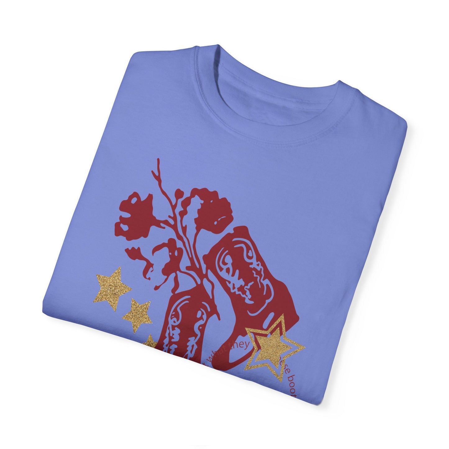 Red Boots Summer Boxy Tee