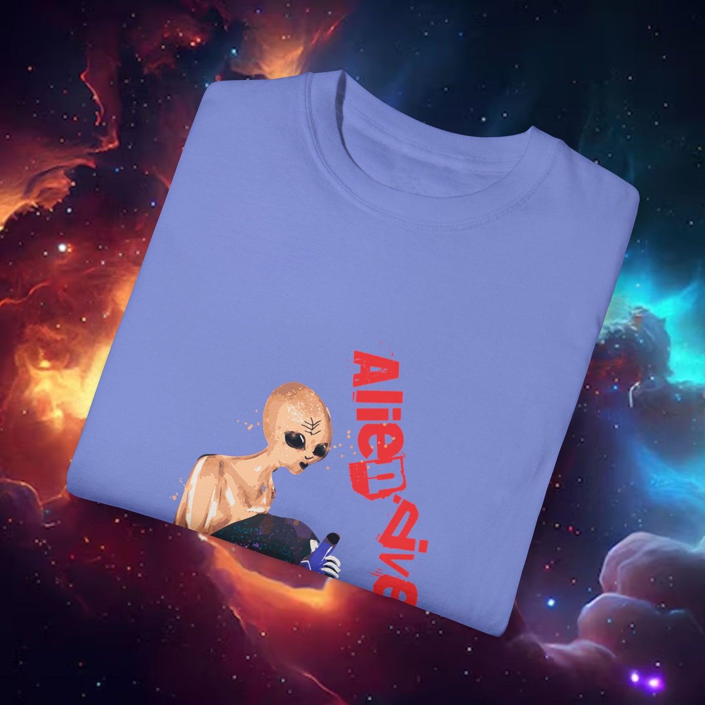 Alien Dive Bar Boxy Tee