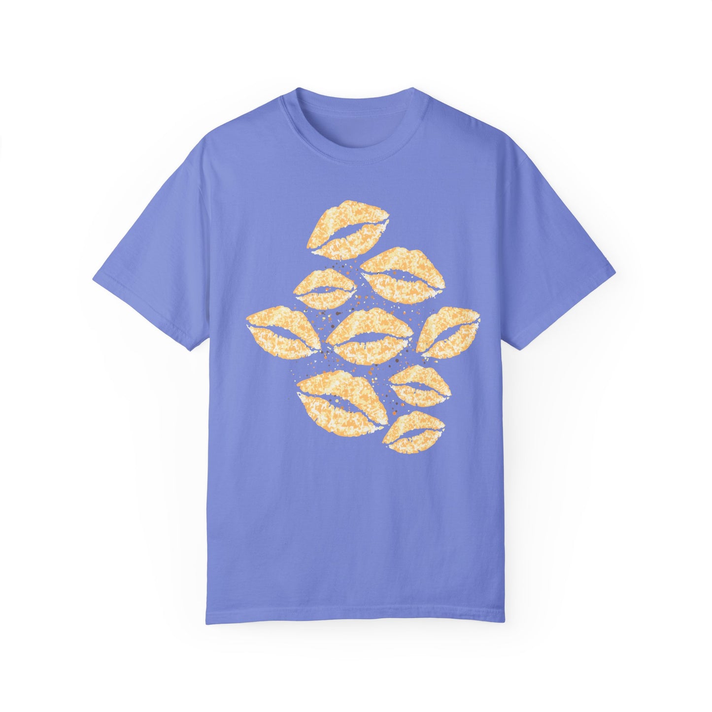 Gold Smooches Summer Boxy Tee