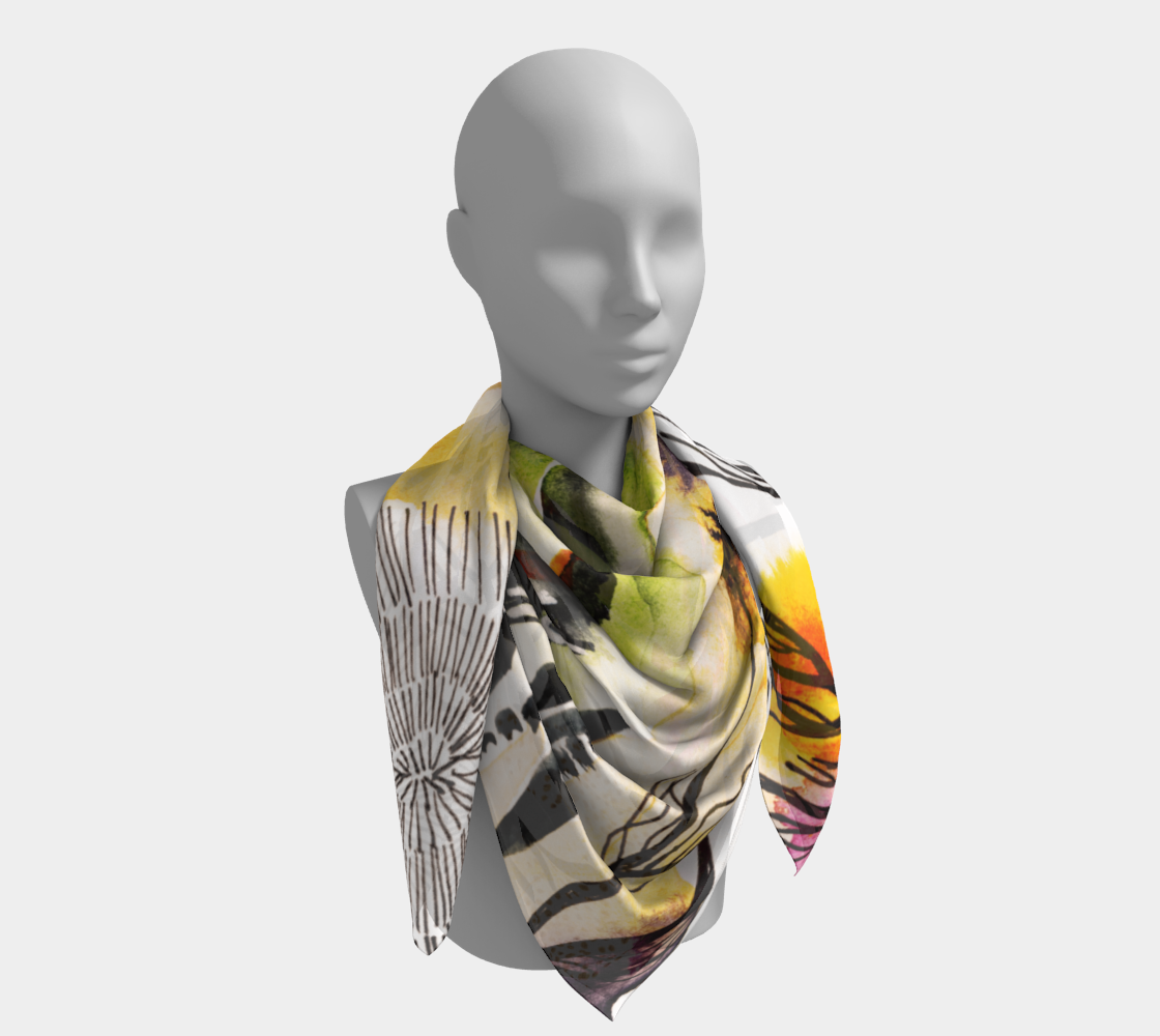 Jealous Guy Art Print Scarf