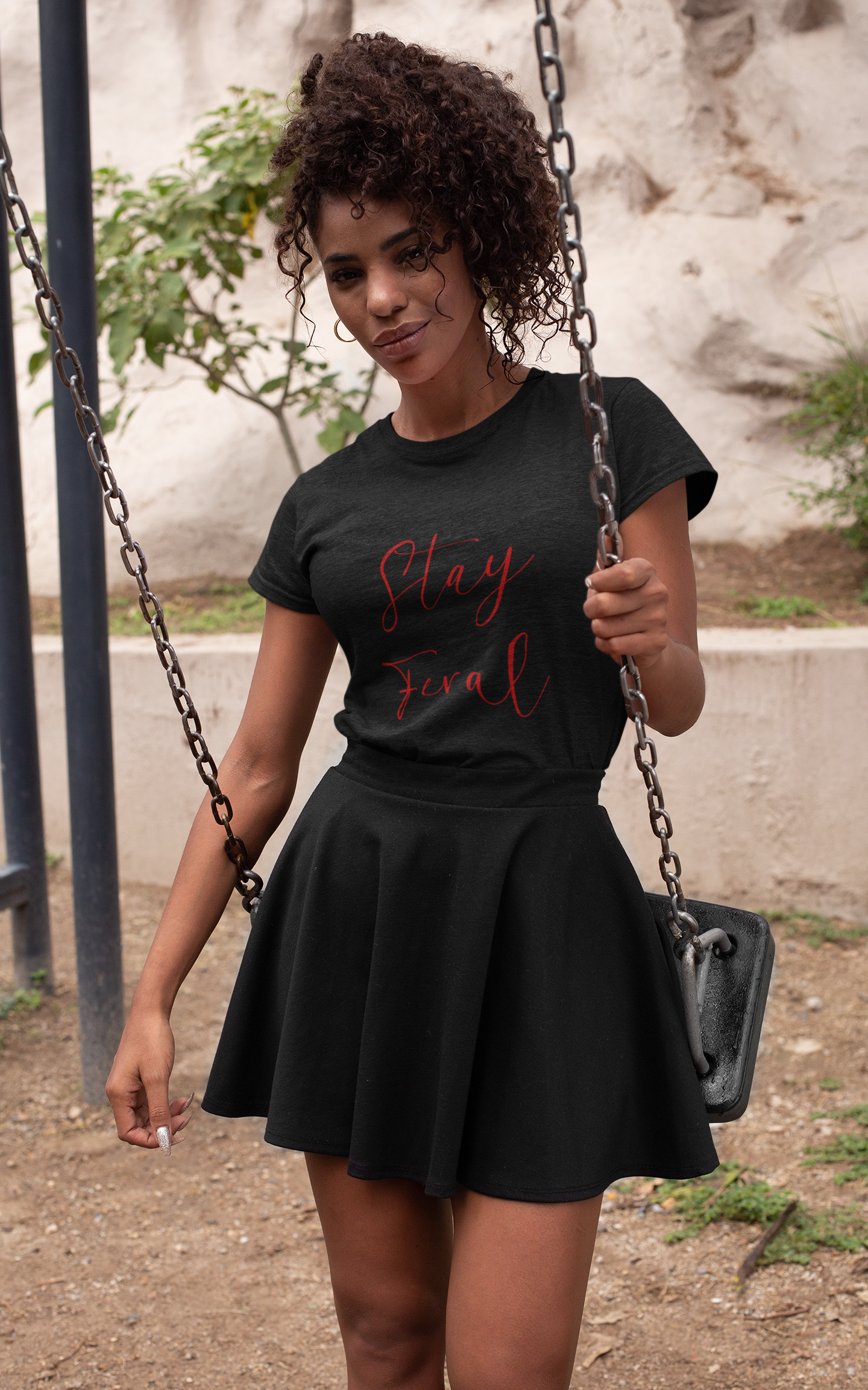 Stay Feral Baby Tee