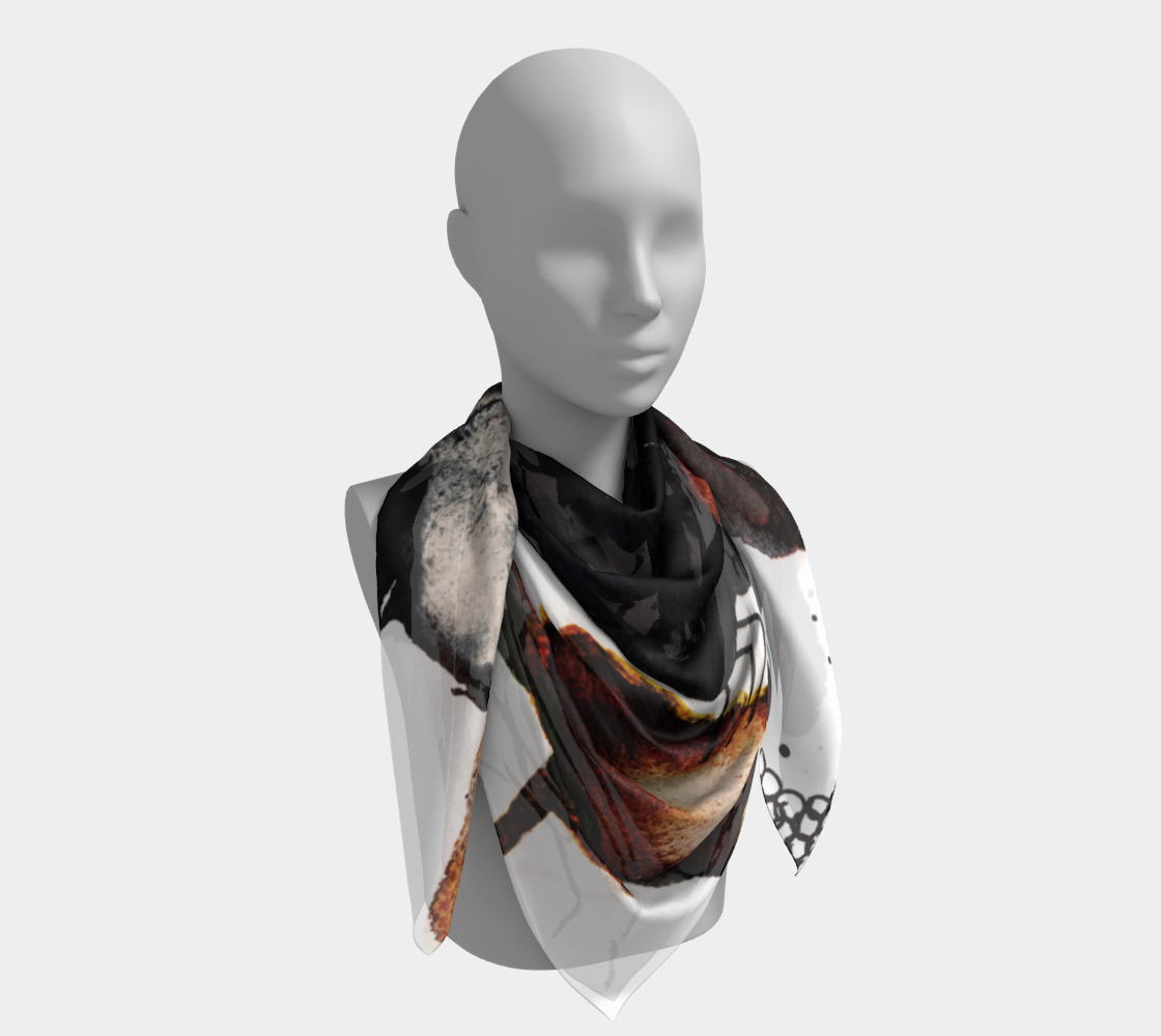 Moth Art Print Scarf