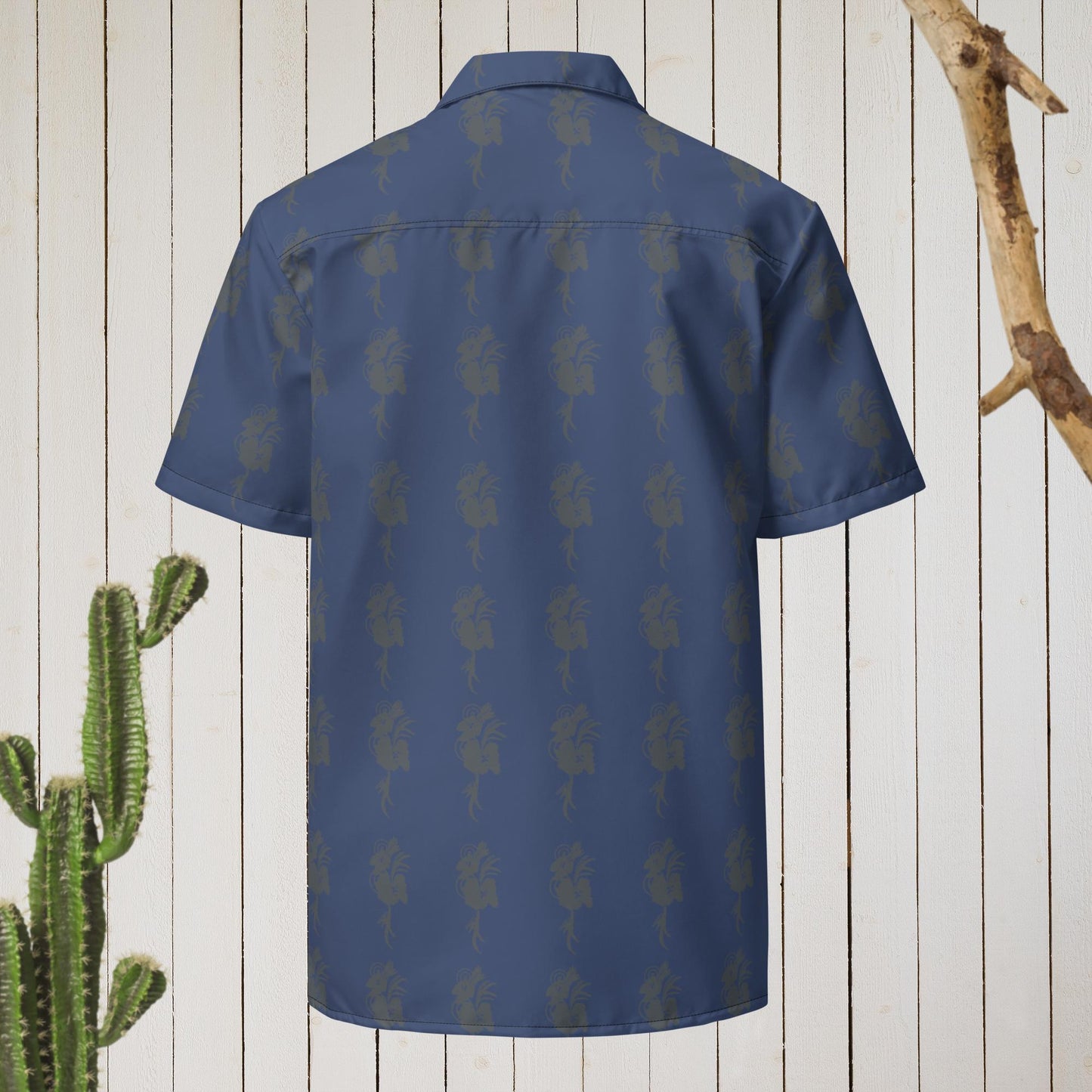 Midnight Paradisio Button Shirt