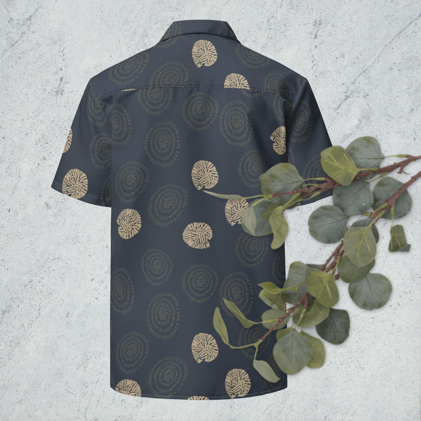 Tidal Swirl Button Shirt