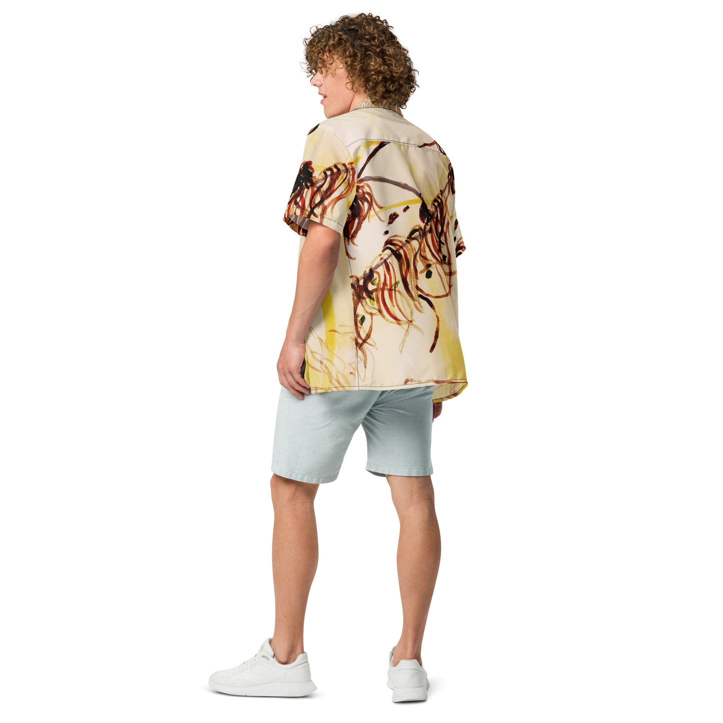 Mermaid Hair Button Shirt