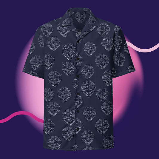 Black Urchins Button Shirt