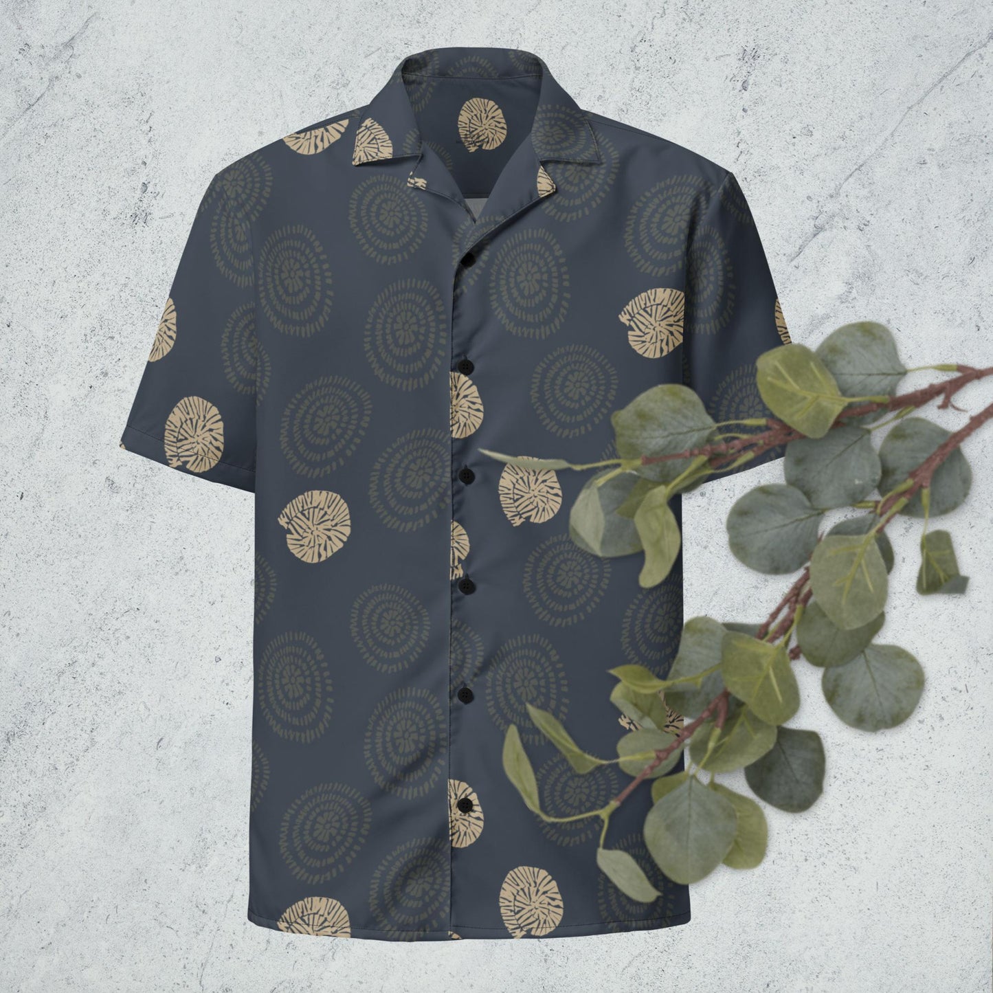 Tidal Swirl Button Shirt