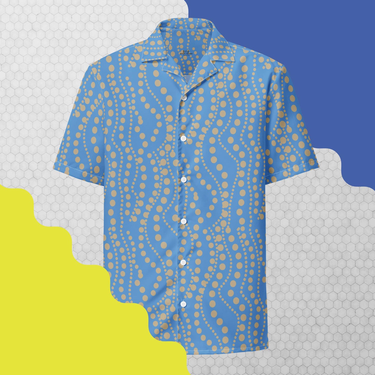 Ocean Current Button Shirt