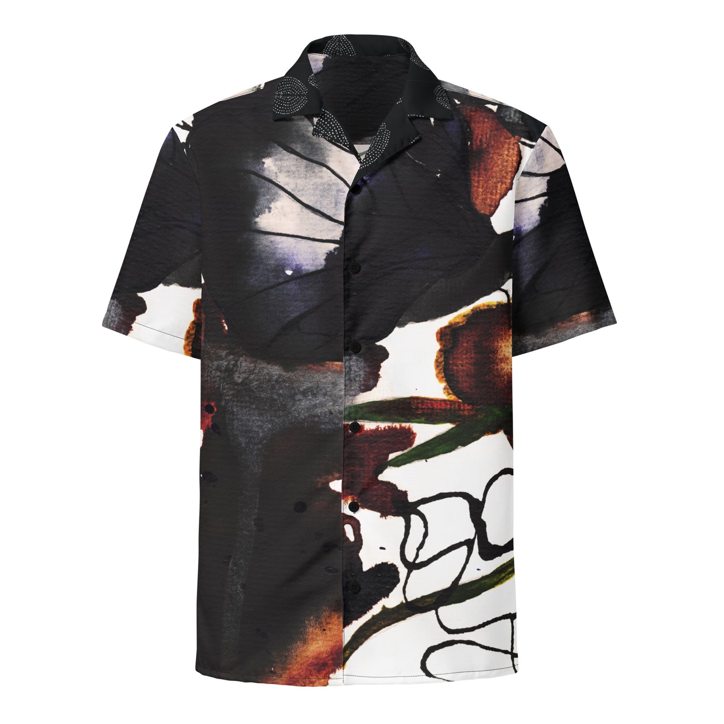 Moth to a Flame Button Shirt