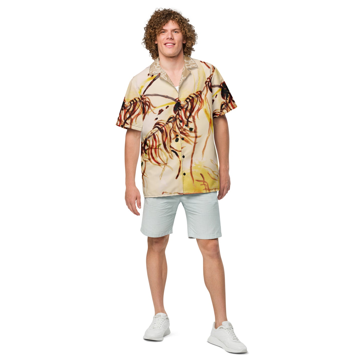 Mermaid Hair Button Shirt