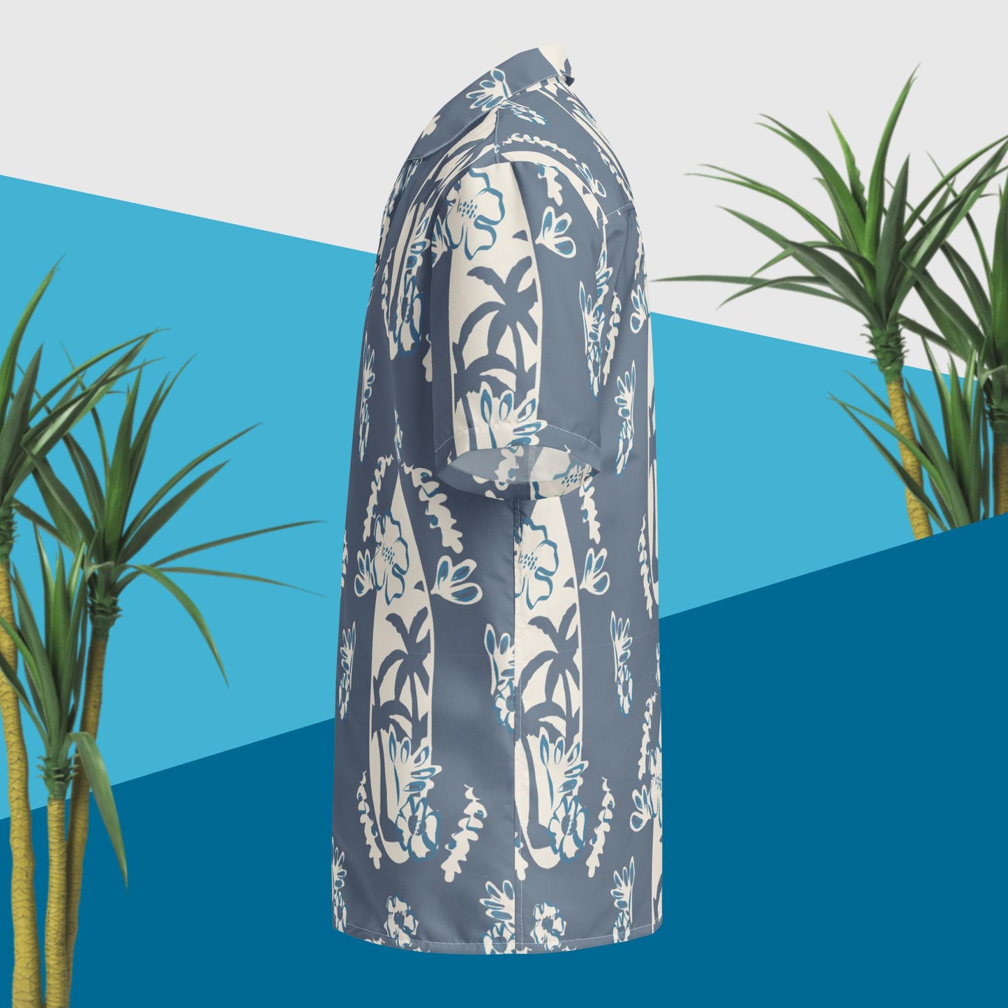 Surf Tidelines Button Shirt