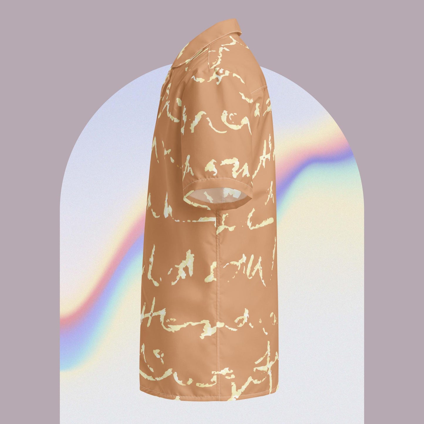 Paradisio Script Button Shirt