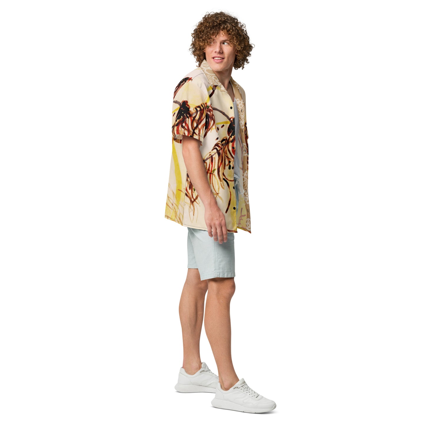 Mermaid Hair Button Shirt