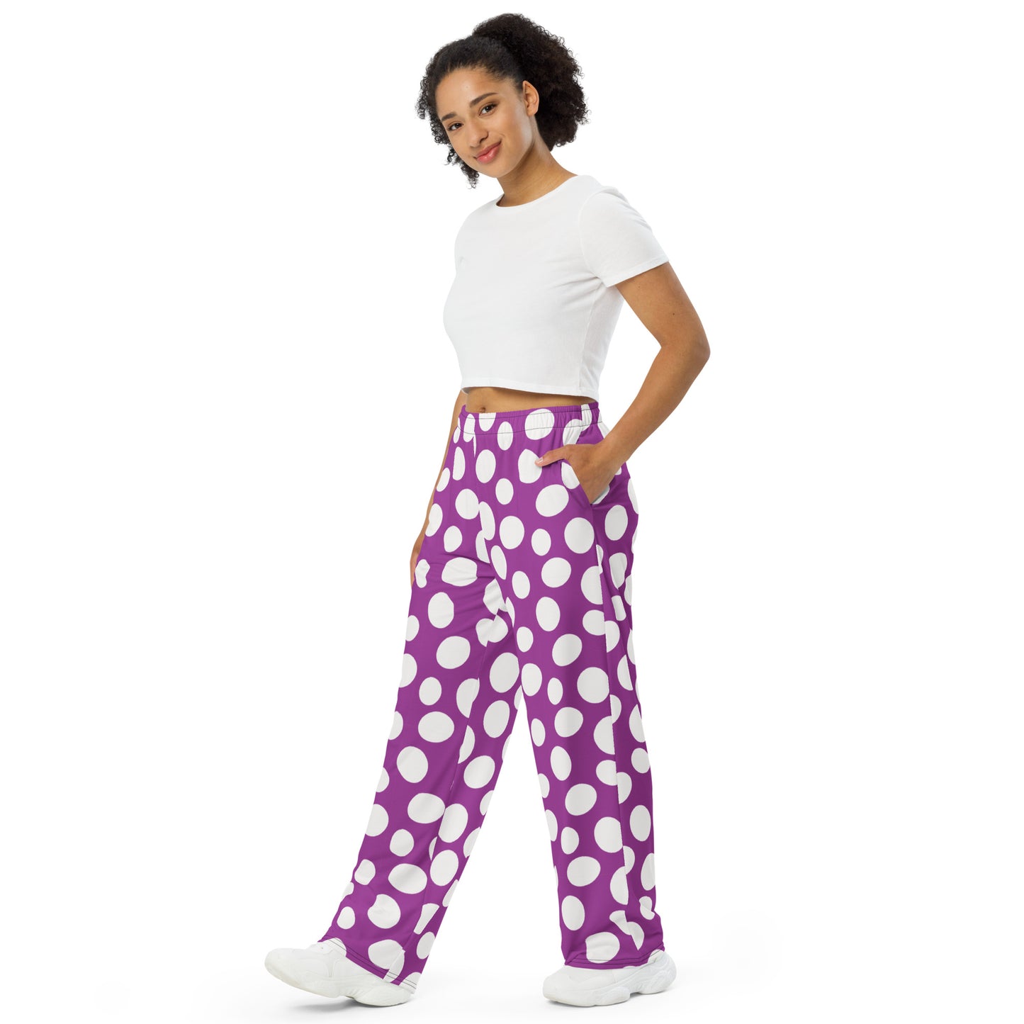 Pinky Pie Bold Wide Leg pants