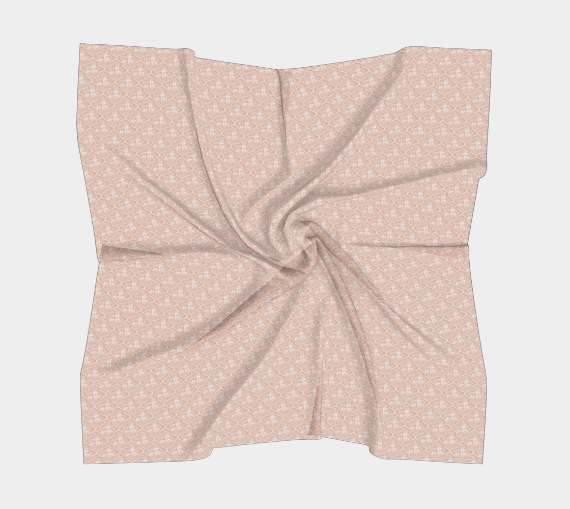 Oceanic Ogee Scarf