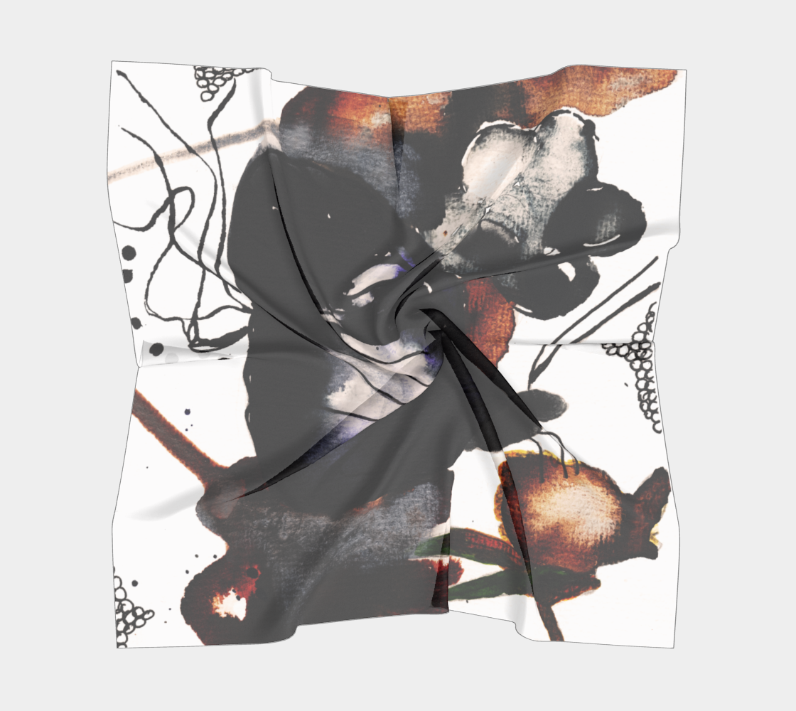 Moth Art Print Scarf