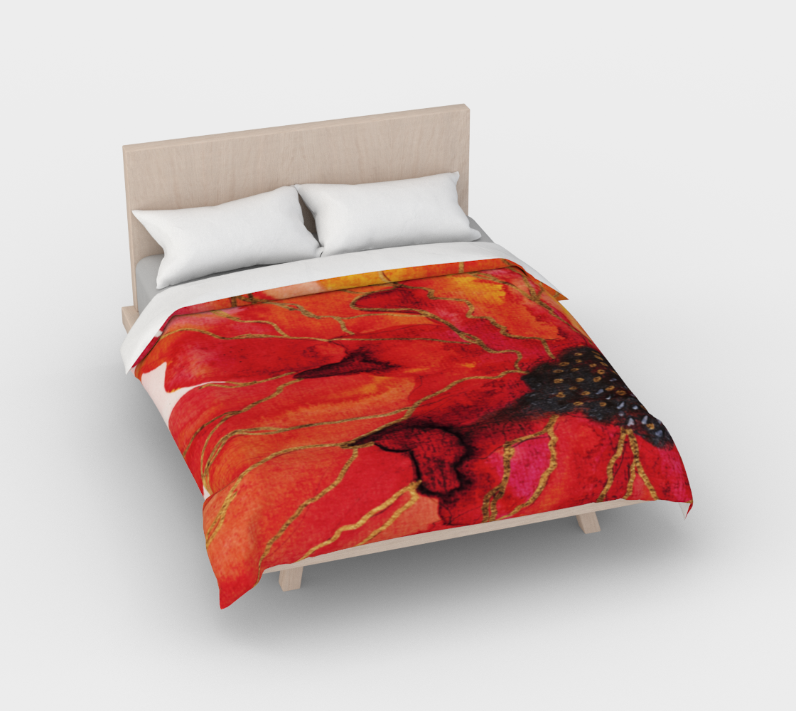 Burnt Duvet Cover
