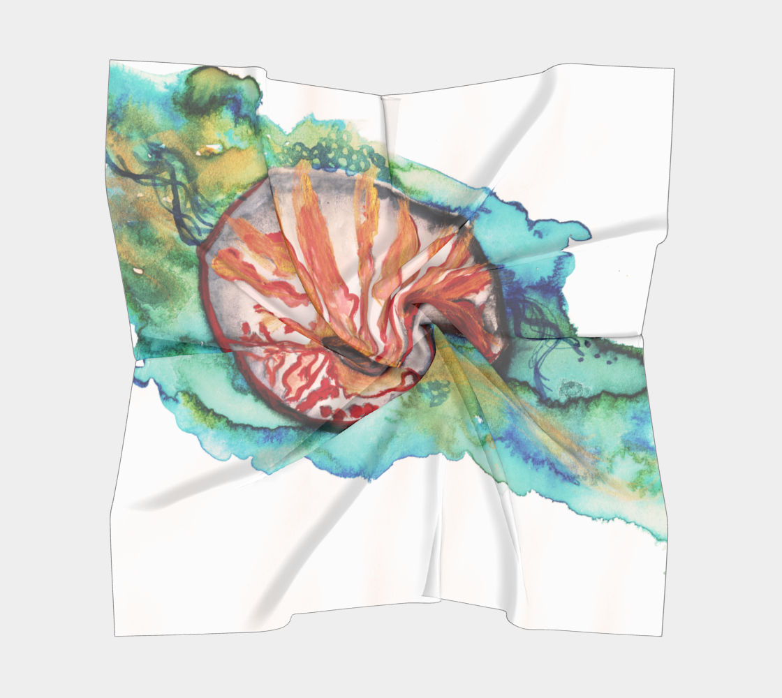 Nautilus Art Print Scarf