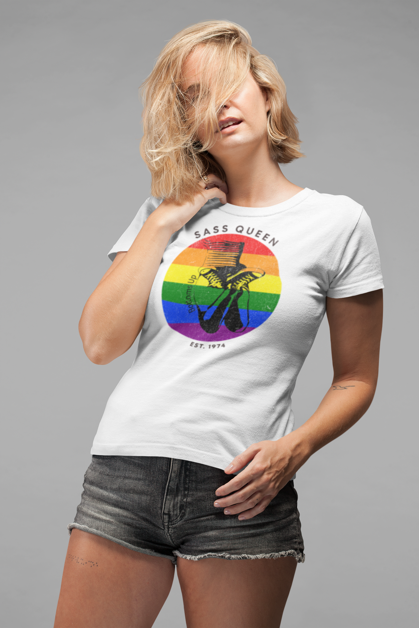 Bottoms Up Boyfriend Tee