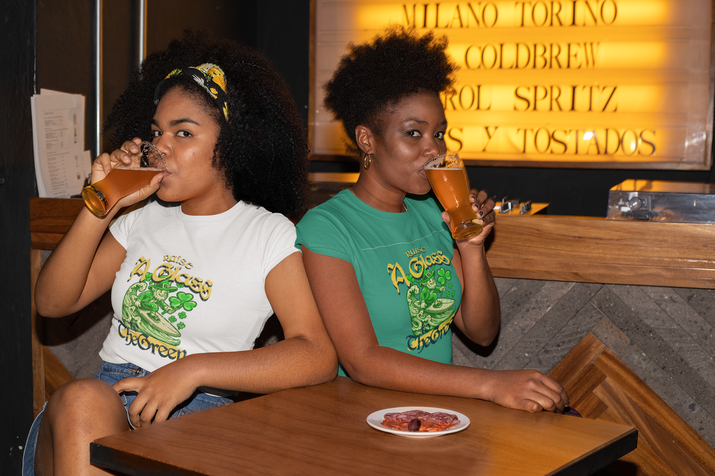 Raise A Glass To the Green