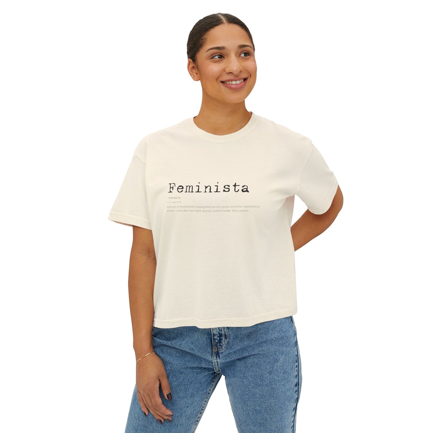 Feminista Boxy Crop