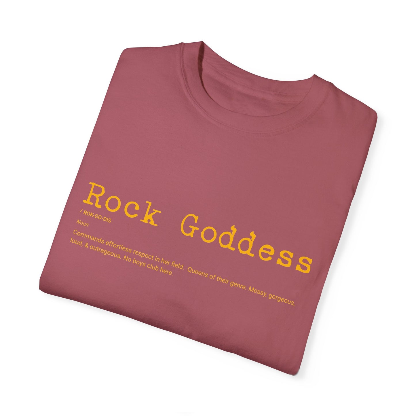 Rock Goddess Summer Boxy Tee