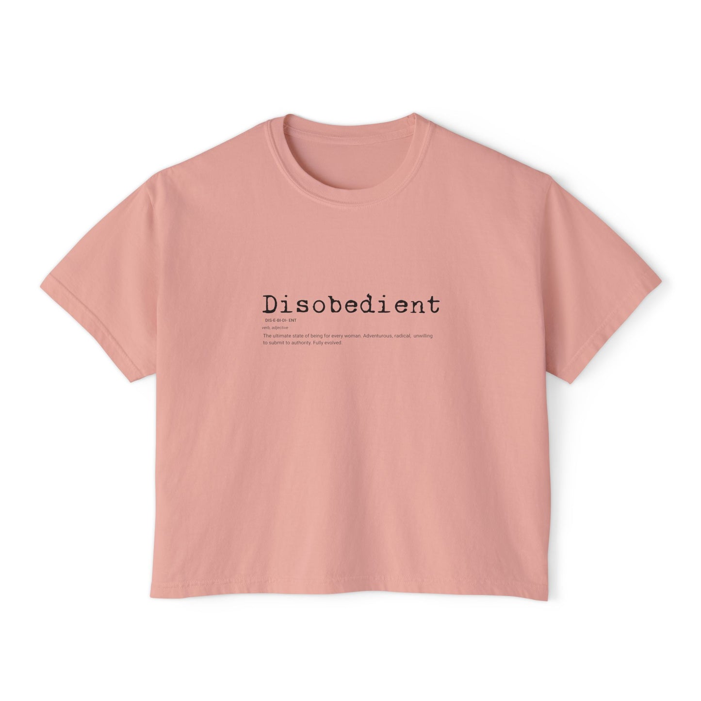 Disobedient Boxy Crop