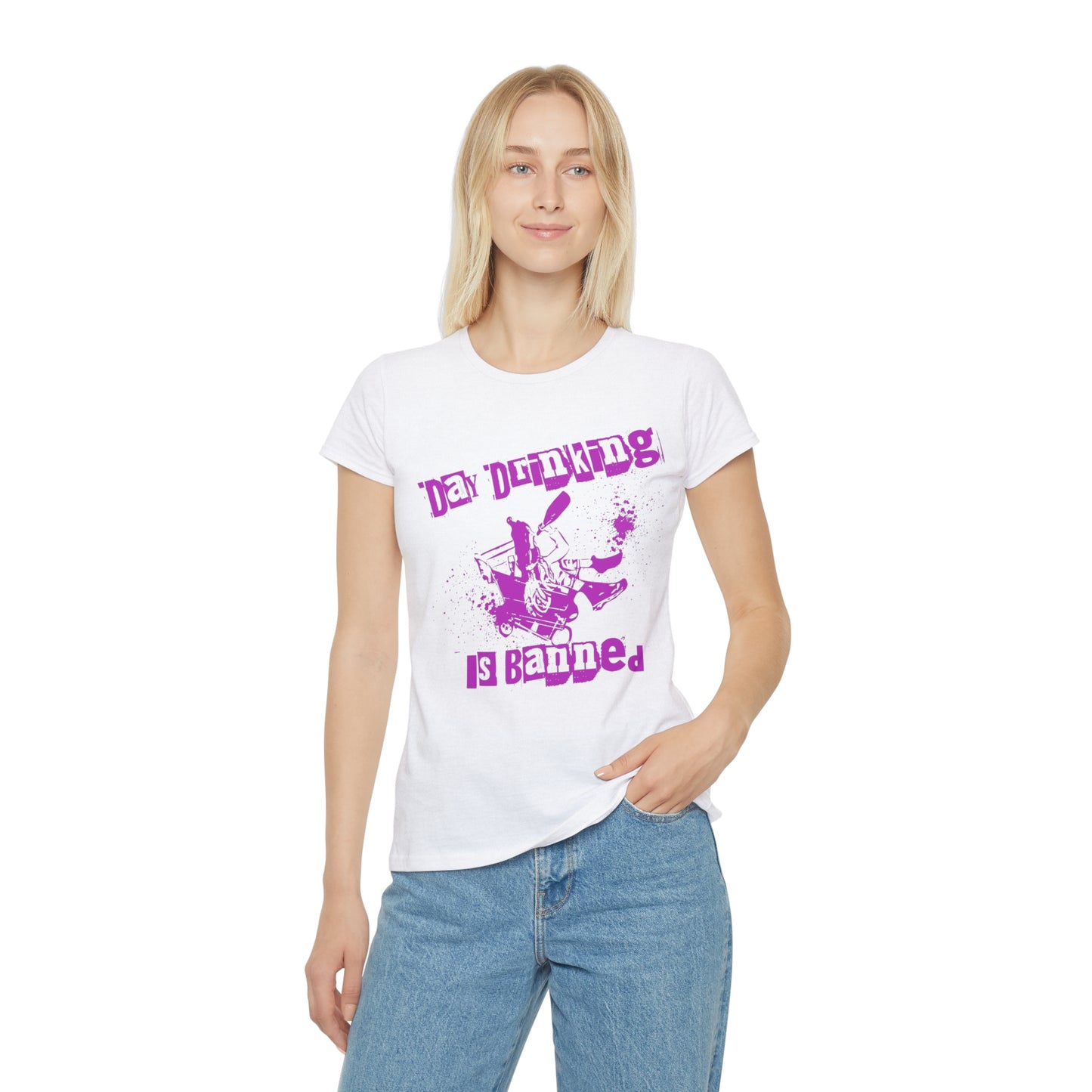 Day Drinking Is Banned Iconic T-Shirt