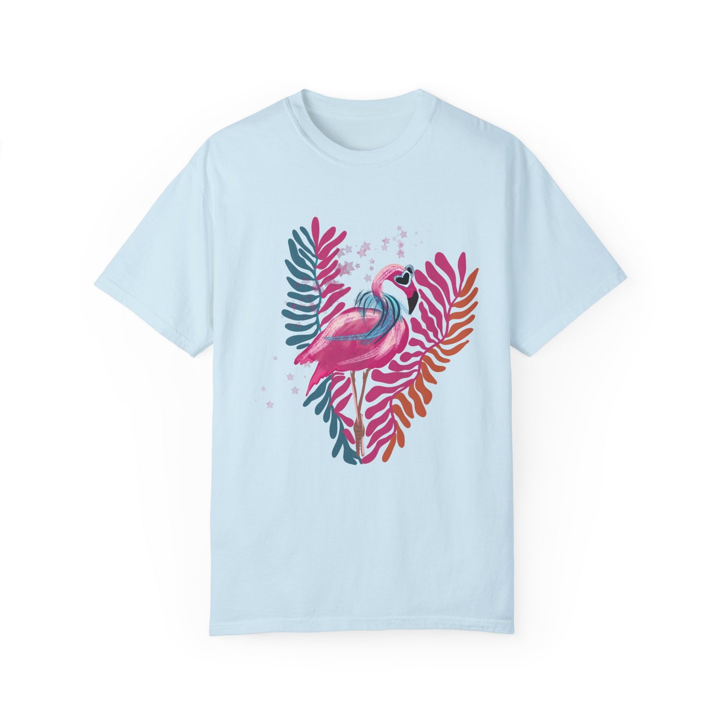 Flamingo Queen Summer Boxy Tee