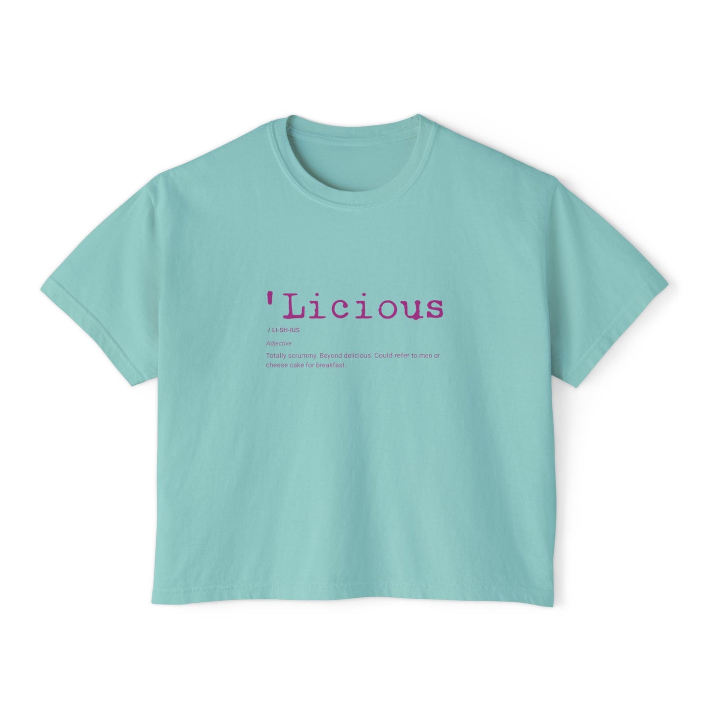 'Licious Boxy Crop